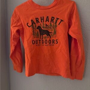 Carhartt Kids Bright Orange Outdoor Graphic Tee